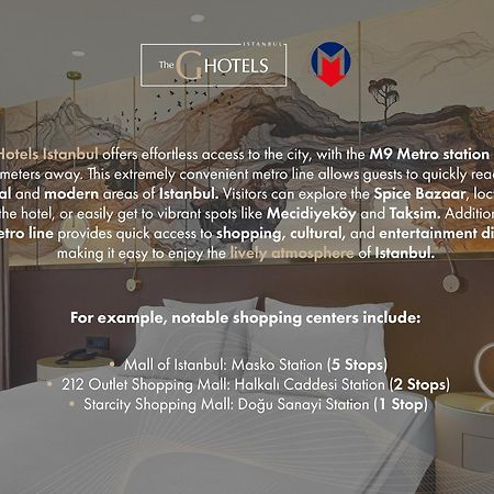 The G Hotels Stambuł Zewnętrze zdjęcie